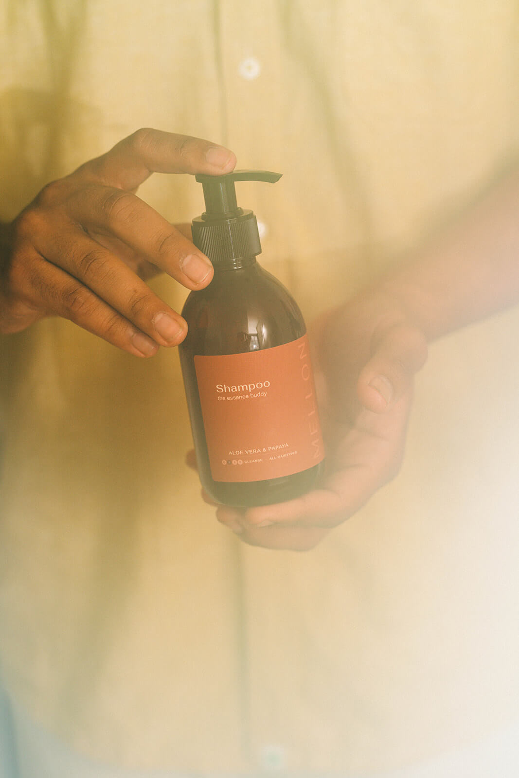Mellon shampoo voor sluik tot krullend haar