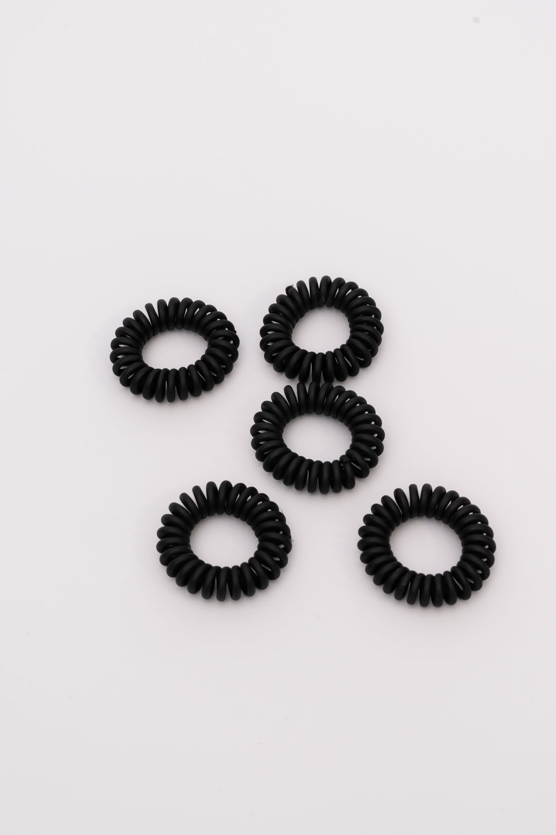 Set van 5 haarrekkers spiraal